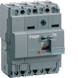 Rozłącznik mocy x160 4P 125A; HCA126H, HAGER  HCA126H/HAG