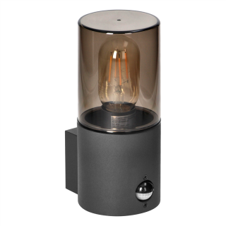 SALVIA oprawa ogrodowa z czujnikiem PIR, E27, max. 15W, IP54, szara  AD-OP-6573GE27PPR/ORN