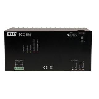 Ściemniacz do odbiorników dużej mocy 3500W, zasilanie 230V AC 8÷230V AC/DC, SCO-816; FF  SCO-816/FIF