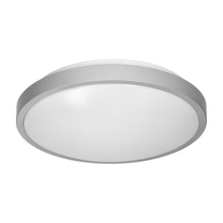 SELENE plafon 2xE27, max. 2x60W, IP54, szary  CL/2XE27-10/G/ORN