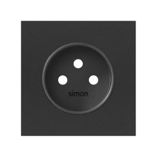 SIMON100 Pokrywa gniazda pojedynczego; biały mat  10000068-238/KON