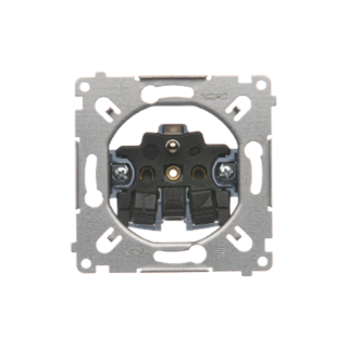 SIMON54 Gniazdo wtyczkowe z uziemieniem (mechanizm) 16A, 250V~, zaciski śrubowe  SGZ1CM/KON