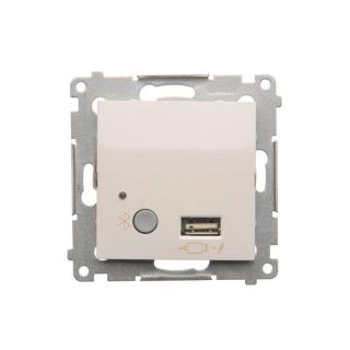 SIMON54 Odbiornik Bluetooth z łądowarką USB; biały  D7501385.01/11/KON