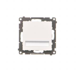 SIMON55 Oprawa oświetleniowa LED 230 V (0,9 W). Barwa neutralna 4200 K; Biały mat  TOS4K.01/111/KON