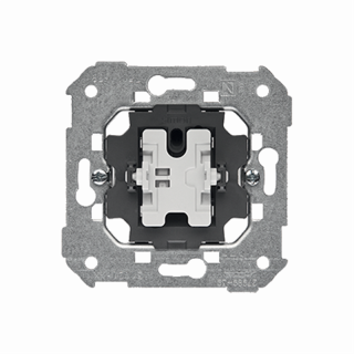 SIMON82 Przycisk zwierny z podświetleniem (mechanizm), 10A, 250V~, szybkozłącza  75160-39/KON