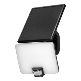 SOLIS LED 10W, naświetlacz solarny z czujnikiem ruchu PIR, 1200lm, IP54, 4000K, 3000 mAh, czarny  AD-SL-6467BLR4/ORN