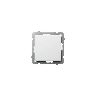 SONATA łącznik jednobiegunowy, biały  ŁP-1R/M/00/OSP