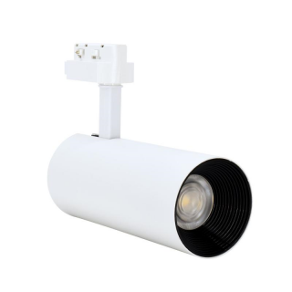 Spot Cob Verko Biały 1-fazowy 24w 3000k 1850lm 24°  S-C40-VRK-1F-024WH-3K/BMK