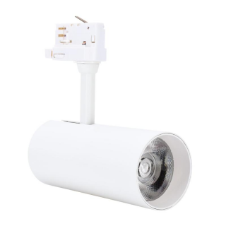 Spot Cob Verko Biały 3-fazowy 30w 3000k 2300lm 36°  C40-VRK-3F-030WH-3K/BMK