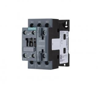 Stycznik mocy, AC-3, 7,5kW/400V, 17A 3P, 1Z+1R(1NO+1NC), 24VDC, wielkość S0, zaciski śrubowe; 3RT2025-1BB40, SIEMENS  3RT2025-1BB40/SIE