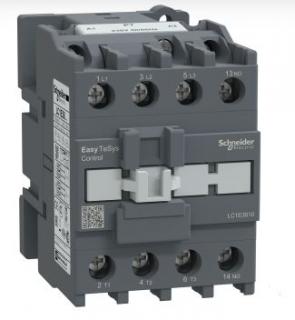 Stycznik mocy Easy TeSys Control 3P 38A AC-3 18,5kW, cewka: 230V 50/60Hz, styk pomocniczy: 1NO; LC1E3810P7, SCHNEIDER ELECTRIC  LC1E3810P7/SCH