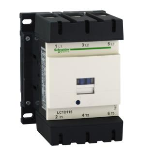 Stycznik mocy TeSys D AC3 115A 3P 1NO 1NC cewka 230V 50/60HZ; LC1D115P7, SCHNEIDER ELECTRIC  LC1D115P7/SCH