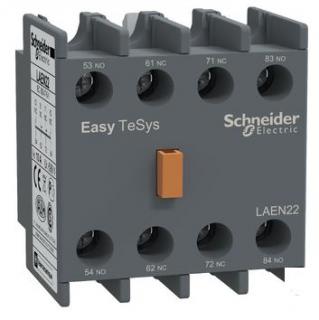 Styki pomocnicze Easy TeSys Control do styczników LC1E, 2NO + 2NC; LAEN22, SCHNEIDER ELECTRIC  LAEN22/SCH