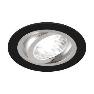 Sufitowa oprawa punktowa ALUM C MATBLACK/CHROME  03624/IDE