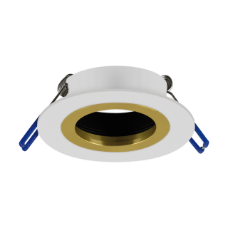 Sufitowa oprawa punktowa PLUTO C WHITE/GOLDEN  04236/IDE