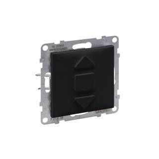 SUNO Przyciskowy łącznik rolet 3 pozycyjny 6A 250V, czarny; 721438, LEGRAND  721438/LEG