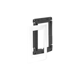 Suport z maskownicą do kolumn i minikolumn ALC 2×K45 1×S500 czysta biel  52550900-030/KON