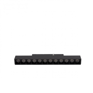 System Shift Basic - GRID S Oprawa Liniowa 220mm 12W 3000k Czarny  WLD+70010WW/WOJ