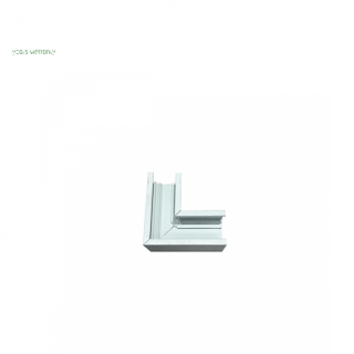 System Shift - ŁĄcznik SLIM ,L, Poziomy BiaŁy  WLD+40075/WOJ