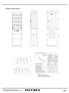 Szafa kablowa KRSN-00/3R-NH2/F + keramzyt  R1C51-0001-003/INC