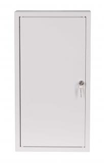 Szafka licznikowa natynkowa 1-licznikowa 3-fazowy Licznik elektroniczny 12 modułów IP31 310x580x130 Biała z zamkiem NRL 12E Z; 4-284E SABAJ-SYSTEM  4-284E/SAB