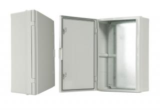 Szafka rozdzielca hermetyczna 400 IP65 410x610x202mm, drzwi nieprzeźroczyste odporne na UV  C.1603UV/PAW