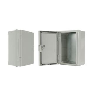 Szafka rozdzielcza hermetyczna 300 IP65 odporna na UV z płytą montażową, wymiary: 310x410x170mm, drzwi nieprzezroczyste; C.1602UV, PAWBOL  C.1602UV/PAW