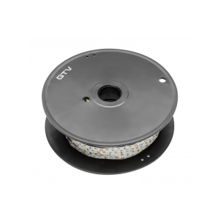 Taśma Flash 5630, 300 LED neutralny biały 4000K, 80W/5m bez żelu 8mm, Rolka 50m, 12V  LD-5630-300-20-NE4-50/GTV