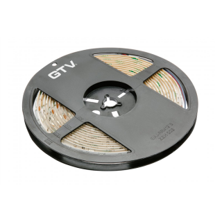 Taśma Flash RGB, 150 LED, 36W, woododporna 10mm, Rolka 5m, 12V  LD-RGB-150-65/GTV