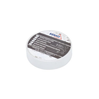Taśma Izolacyjna 15x10m Biała/white  E30-PVC1510WH/BMK