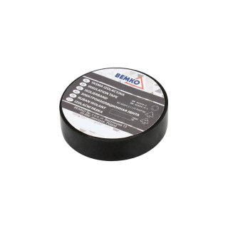 Taśma Izolacyjna 15x10m Czarna/black  E30-PVC1510BL/BMK