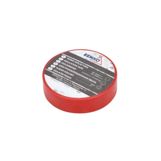 Taśma Izolacyjna 15x10m Czerwona/red  E30-PVC1510RE/BMK