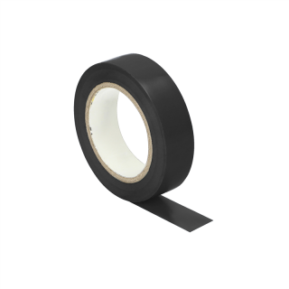 Taśma izolacyjna czarna, uniepalniona,szerokość 15mm, grubość 0,13mm , 10m długości  OR-AE-13214/B/10M/ORN
