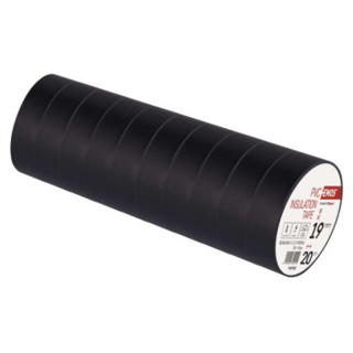 Taśma izolacyjna PVC 19mm / 20m czarna  F61922/EMO