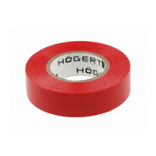 Tasma izolacyjna PVC, czerwona; HT1P282, HOGERT  HT1P282/GTV