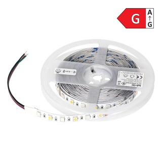 Taśma LED 12V, Samsung chipset 5050, 60L/m, 330lm/m, 14,4W/m, IP20, RGBW, 5m  AD-TL-6493LRGBW/ORN