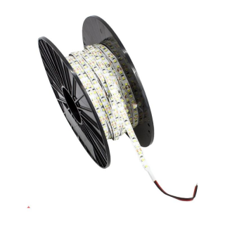Taśma Led Premium 12v Dc 2835 6000led/50m 9,2w/1m Ip20 Biała Zimna  D87-LS-2835-6000-IP20-ACW/BMK