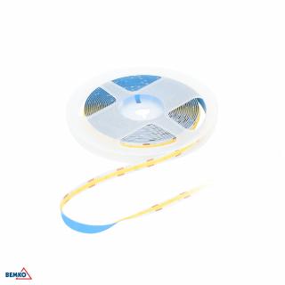 Taśma Led Premium 24v Dc Cob 2400led/5m 14w/1m Ip20 Biała Zimna  D87-LS-COB-2400-IP20-ACW-24V/BMK