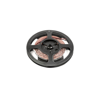 Taśma LED SMD 335, na krawędzie, 12VDC, moc 4.8W/m, ciepły biały, białe PCB, 60diod/m, 8mm, rolka 5m  LD-V335CB-00/GTV