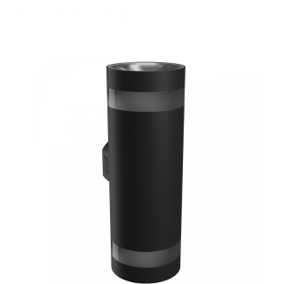 Torre RING 18W CCT 230V IP54 99x78x244mm Czarny OkrĄgŁa Elewacyjna Dwukierunkowe  SLI003026CCT_PW/WOJ