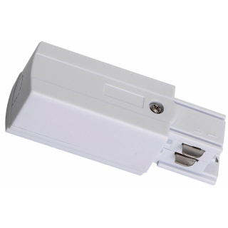 TRACK POWER CONNECTOR P-R 4W WHITE - Złącze zasilające szynoprzewodu  GXTR014/GRE