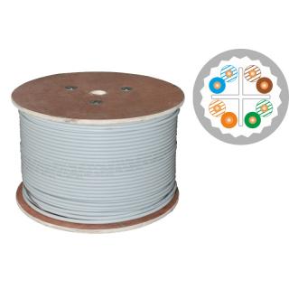 U/UTP kabel kat.6A LSOH 4x2x23AWG ALANTEC 25 lat gwarancji, certyfikat jakości - INTERTEK (USA); 500MB  KIU6ALSOH500D/ALA