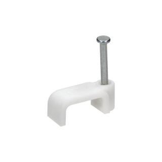 Uchwyt kablowy płaski na kabel YDYp 3x 2,5mm2, 14x6mm (opk 100sztuk)  OR-MP-6001/14/6/100/ORN