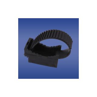 Uchwyt paskowy 12x80mm czarny UV UP-30, opk=100szt, 12.12; ELEKTRO-PLAST OPATÓWEK  12.12/EPO