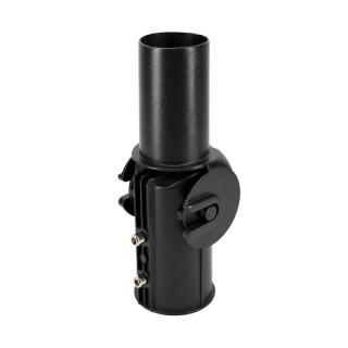 Uchwyt regulowany, adapter do opraw z uchwytem FI60mm na słupach z FI60mm CZARNY  C82-KUL1-60-UR/BMK