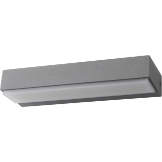 VILA 12W GRAY NW 440lm - Kinkiet LED elewacyjny  GXPS067/GRE