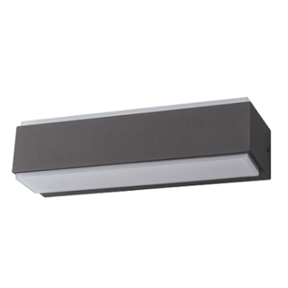 VILA 16W Anthracite NW 800lm - Kinkiet LED elewacyjny  GXPS071/GRE
