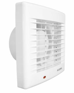 Wentylator ścienny osiowy fi150mm 280m3/h 47dB 17W, biały, POLO 6 150 S; 007-0241, DOSPEL  007-0241/DOS