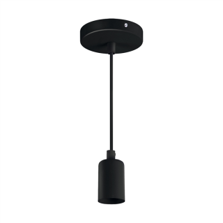 Wisząca oprawa oświetleniowa UNO E27 CLG BLACK  03811/IDE