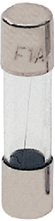 Wkładka aparatowa miniaturowa cylindryczna-szklana 5x20mm F (szybka) 10A 250V; 006710027, ETI POLAM  006710027/ETI